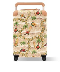 Louis Vuitton Horizon 55 Suitcase Monogram Surfin Coated Canvas Sand 55Cm M24798