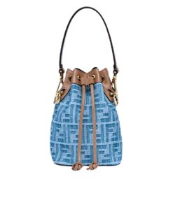 Fendi Mon Tresor Light Blue Ff Denim 12Cm 8Bs093As3Ff1Plm