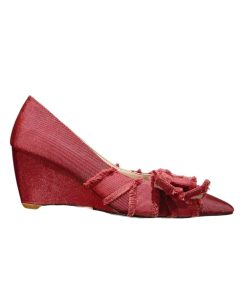 Dior Adiorable Pumps Fringed Grosgrain In Coral