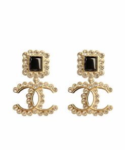 Chanel Cc Earrings