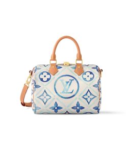 Louis Vuitton Speedy Bandoulière 30 Other Monogram Canvas Lagoon 30Cm M11264