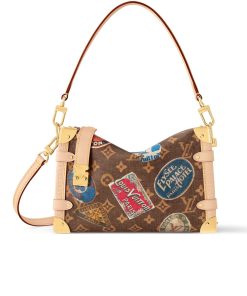 Louis Vuitton Side Trunk Mm Flight Mode Gaston Monogram 21Cm M47085