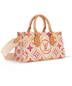 Louis Vuitton Onthego East West Monogram Canvas Coral 25Cm M25318