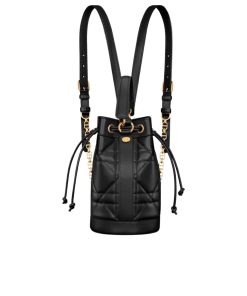 Dior Small Backpack Supple Maxicannage Black 15Cm M3350Uhow M900