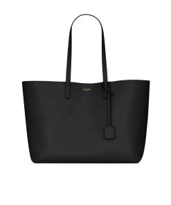 Saint Laurent Shopping Leather Black 37Cm 600281Csv0J1000