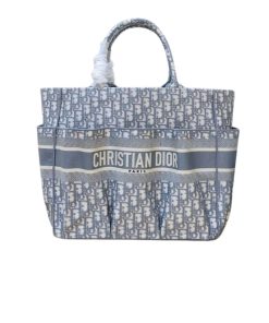 Dior Catherine Tote Bag Gray 28Cm