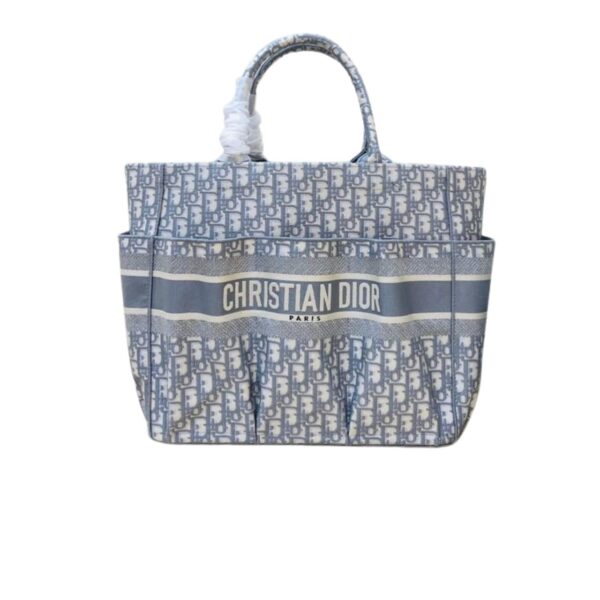 Dior Catherine Tote Bag Gray 28Cm