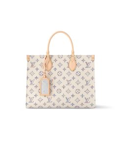Louis Vuitton Onthego Mm Multicolor Beige 35Cm M24708