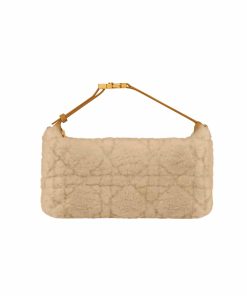 Dior Travel Nomad Pouch Natural Cannage 22Cm