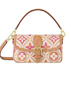 Louis Vuitton Nano Diane Bag Monogram Canvas Coral 20Cm M83621