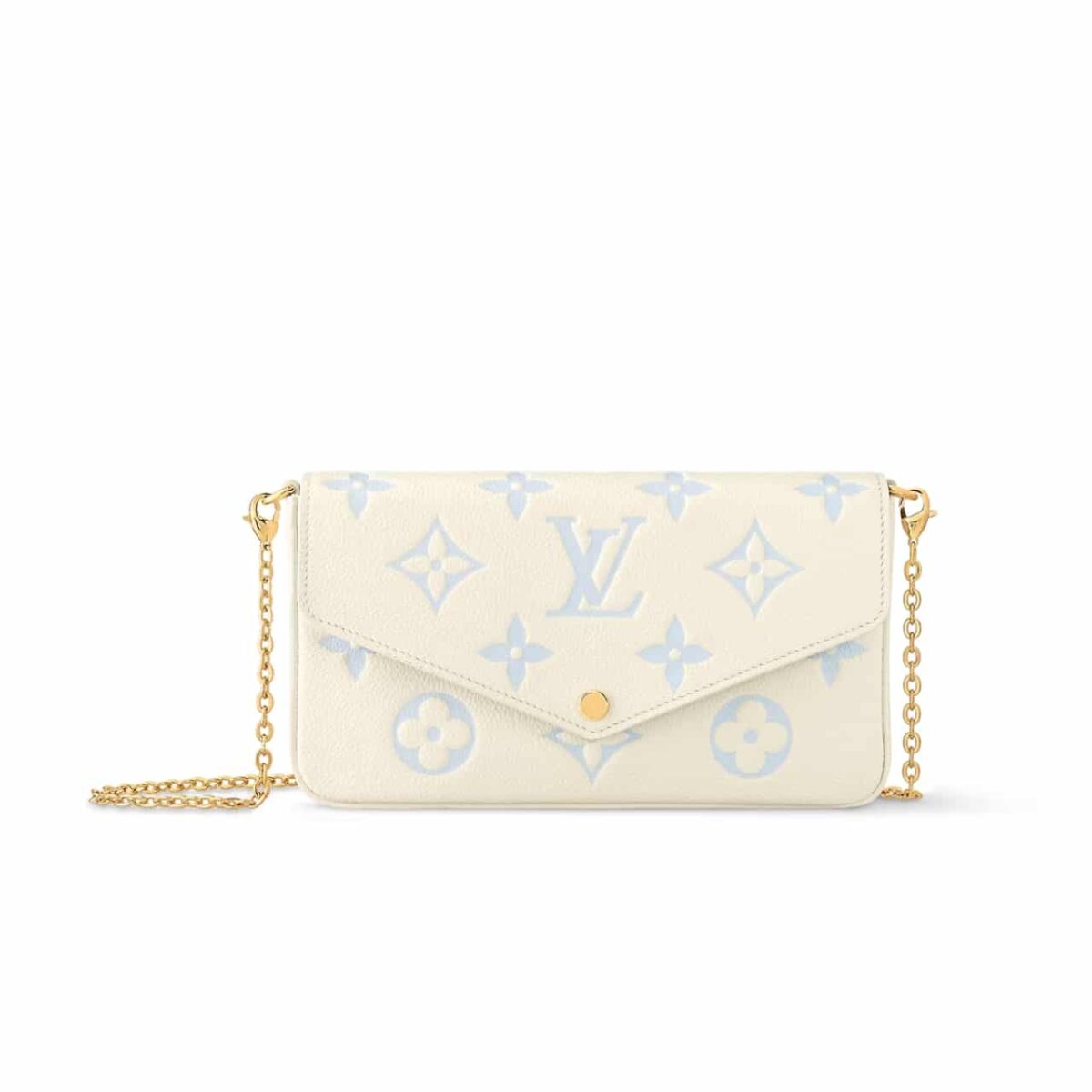 Louis Vuitton Félicie Pochette Bag Candy Blue 21Cm M83025 - Image 1