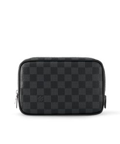 Louis Vuitton Toilet Pouch Damier Grey 23Cm