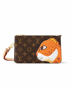 Louis Vuitton Lexington Pouch Monogram Coated Canvas 22Cm M83685