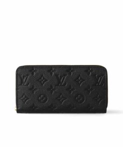 Louis Vuitton Zippy Wallet Monogram Black M61864
