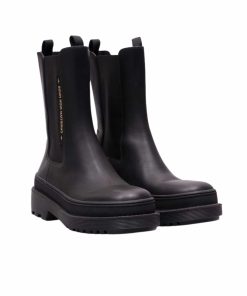 Dior Trial Ankle Boots Leather Black