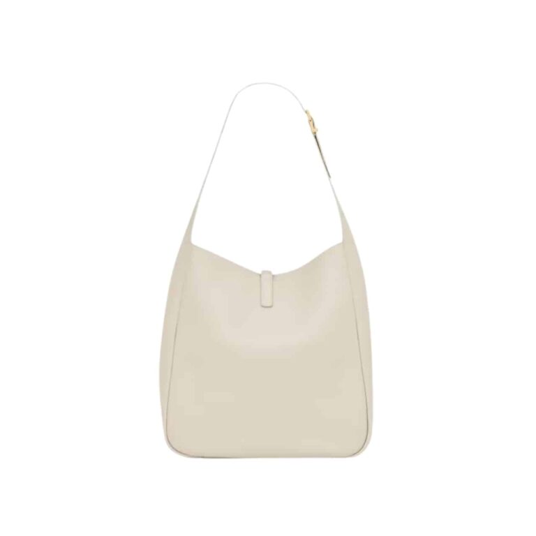 Saint Laurent Le 5 À 7 Supple Large In Grained Leather White 31Cm 753837Aaauq9207 - Image 3