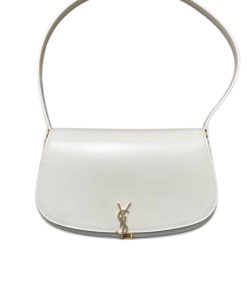 Saint Laurent Mini Voltaire In Box White 17Cm