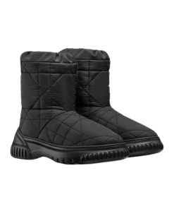 Dior Frost Ankle Boot Black Quilted Nylon Black