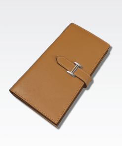 Hermes Bearn Wallet Epsom Brown