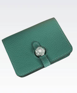 Hermes Dogon Duo Mini Wallet Mint