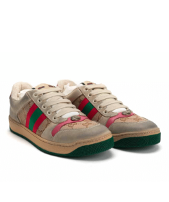 Gucci Gg Screener Distressed Gg Canvas Pink 546551 9Y920 9665