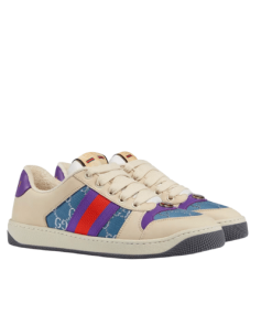 Gucci Wmns Screener Blue Gg Lamé 577684 2C830 4690