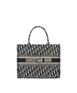 Dior Personalized Medium Book Tote Blue Dior Personalized Oblique Embroidery 36Cm M1296Zriw M928