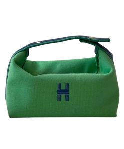 Hermes Bride A Brace Case Green 25Cm