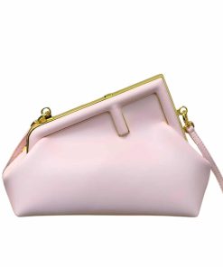 Fendi First Small Nappa Leather Bag Pink 23Cm 8Bp129Abvef1Ba9