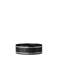 Gucci Icon Thin Band In White Gold