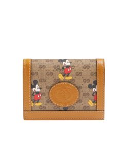 Gucci Disney X Gucci Card Case Wallet 11Cm 602534 Hwubm 8559
