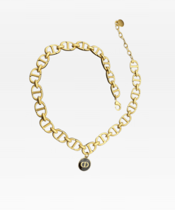 Dior Gold Charm Necklace
