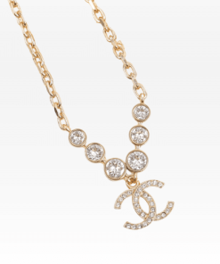 Chanel Cc Gold Necklace