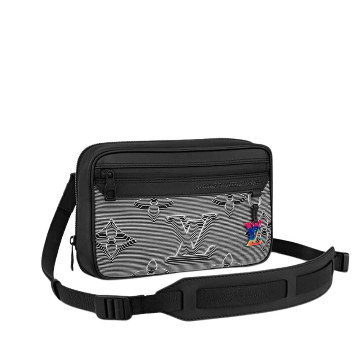 Louis Vuitton Expandable Messenger Bag Black 25Cm M55698 - Image 1