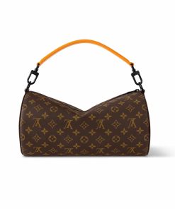 Louis Vuitton Soft Polochon Macassar Pm Monogram Canvas 31Cm M46691