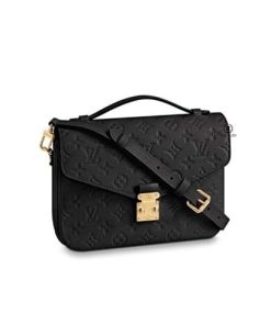 Louis Vuitton Monogram Canvas Pochette Métis Black 25Cm