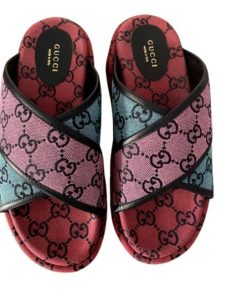 Gucci Multicolor Platform Sandal