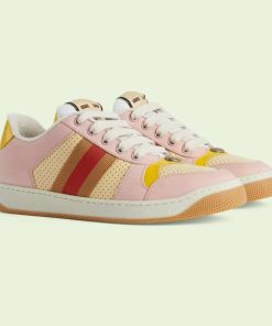Gucci Lovelight Screener Sneaker Pale Pink 708295 0Yia0 6960