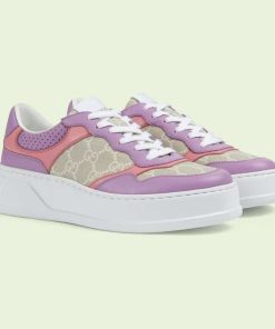 Gucci Women'S Sneaker White And Beige 670408 Upg90 5471