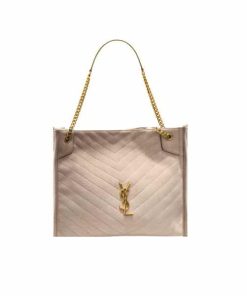 Saint Laurent Medium Niki Shopping Bag Beige 33Cm