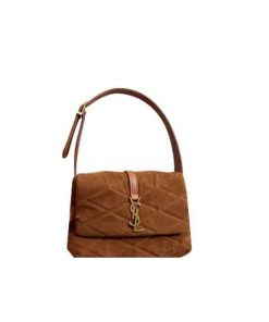 Saint Laurent Le 5 À 7 Hobo Bag Brown 27Cm