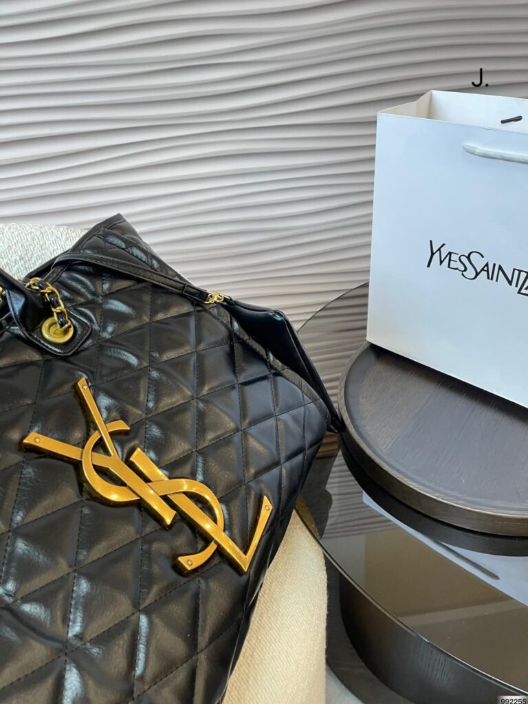 Saint Laurent Shopping Tote Bag Black 40Cm - Image 8