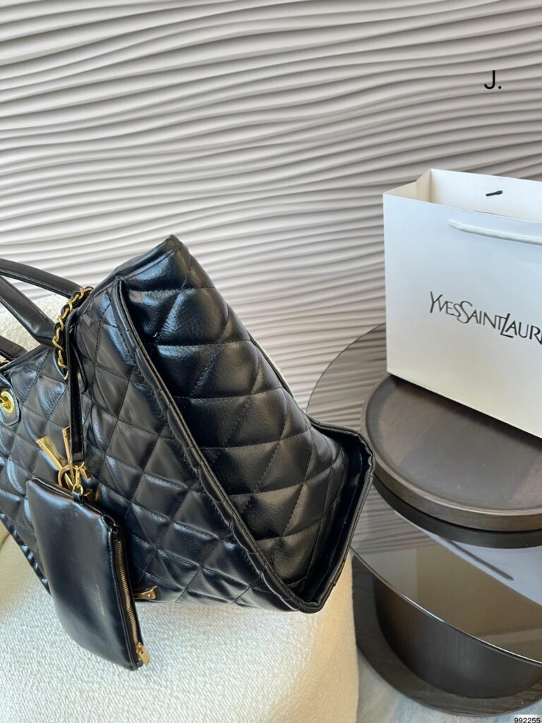 Saint Laurent Shopping Tote Bag Black 40Cm - Image 9