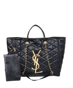 Saint Laurent Shopping Tote Bag Black 40Cm