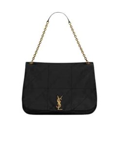 Saint Laurent Jamie 4.3 In Lambskin Black 42Cm 742431Aab321000