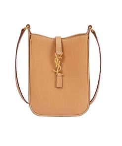 Saint Laurent Le 5 À 7 Mini Vertical Brown 18Cm 735214Bwr6W2725