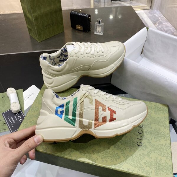 Gucci Women'S Rhyton Glitter Sneaker 524990 Drw00 9022 - Image 6