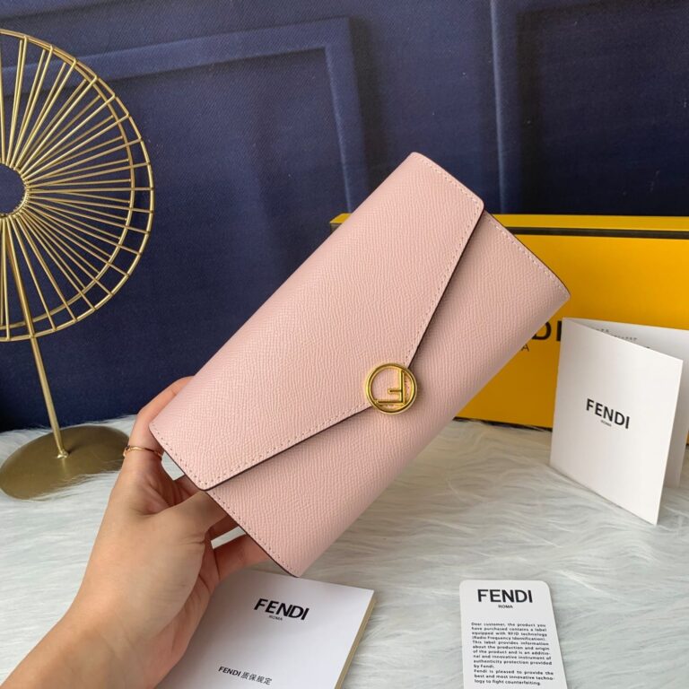 Fendi Continental Wallet Pink  8M0251A18Bf14N1 - Image 3