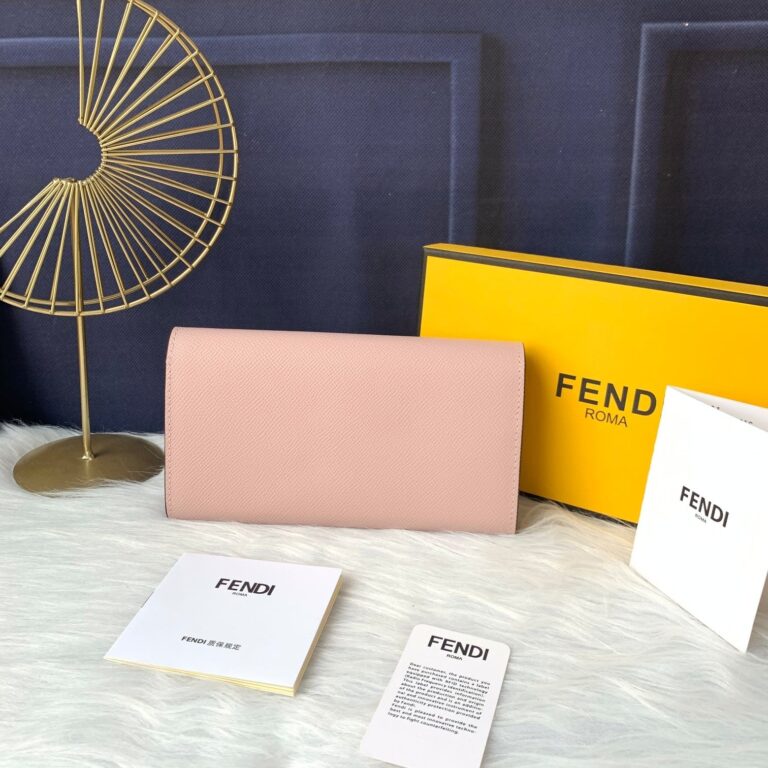 Fendi Continental Wallet Pink  8M0251A18Bf14N1 - Image 4