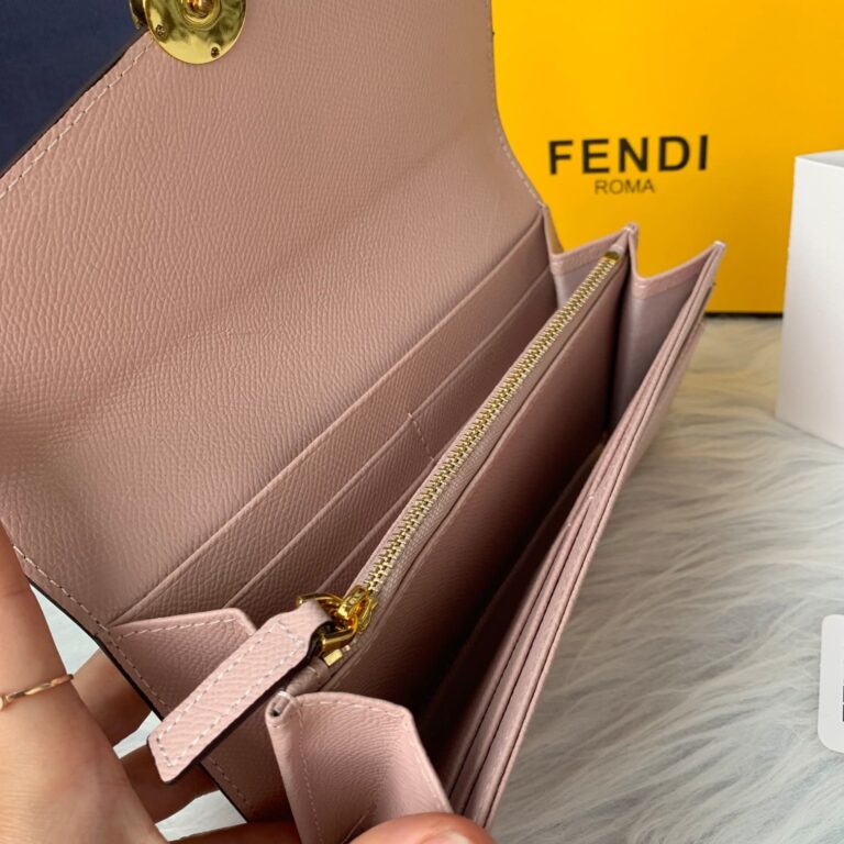 Fendi Continental Wallet Pink  8M0251A18Bf14N1 - Image 8
